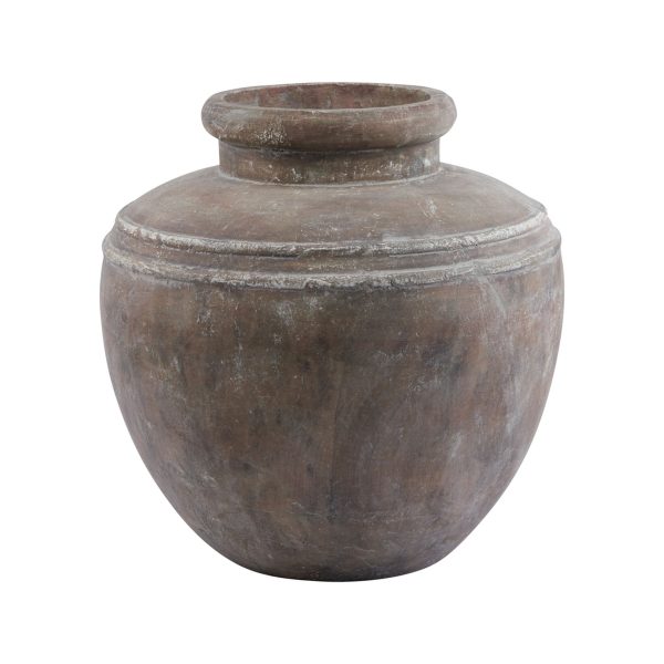 Terra Umber Brown Rustic Tall Jug