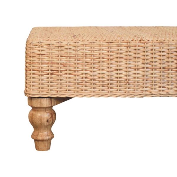 Golden Oak Woven Charm Coffee Table