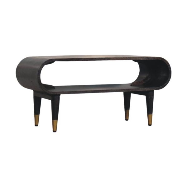 Mocha Curved Luxe TV Unit