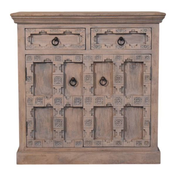 Lattice Acid Wash Elegance Sideboard