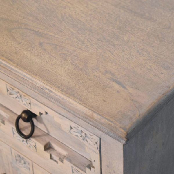 Lattice Acid Wash Elegance Sideboard