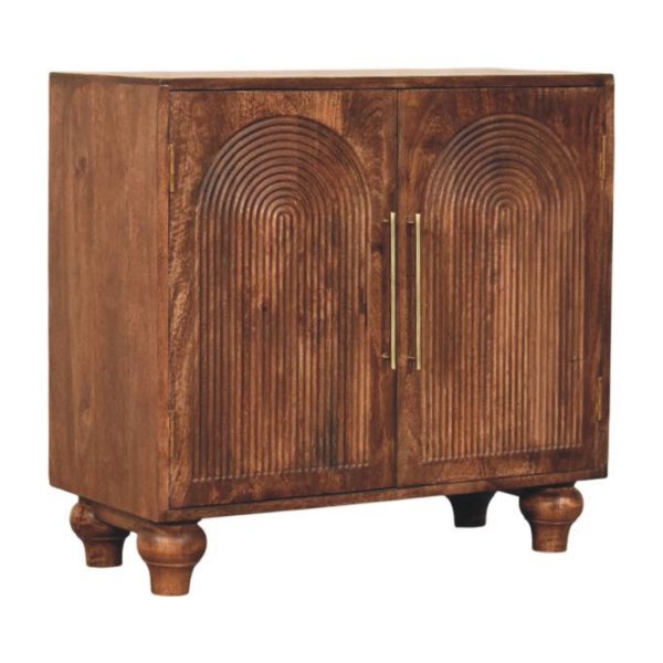 Arcadian Almond Groove Cabinet
