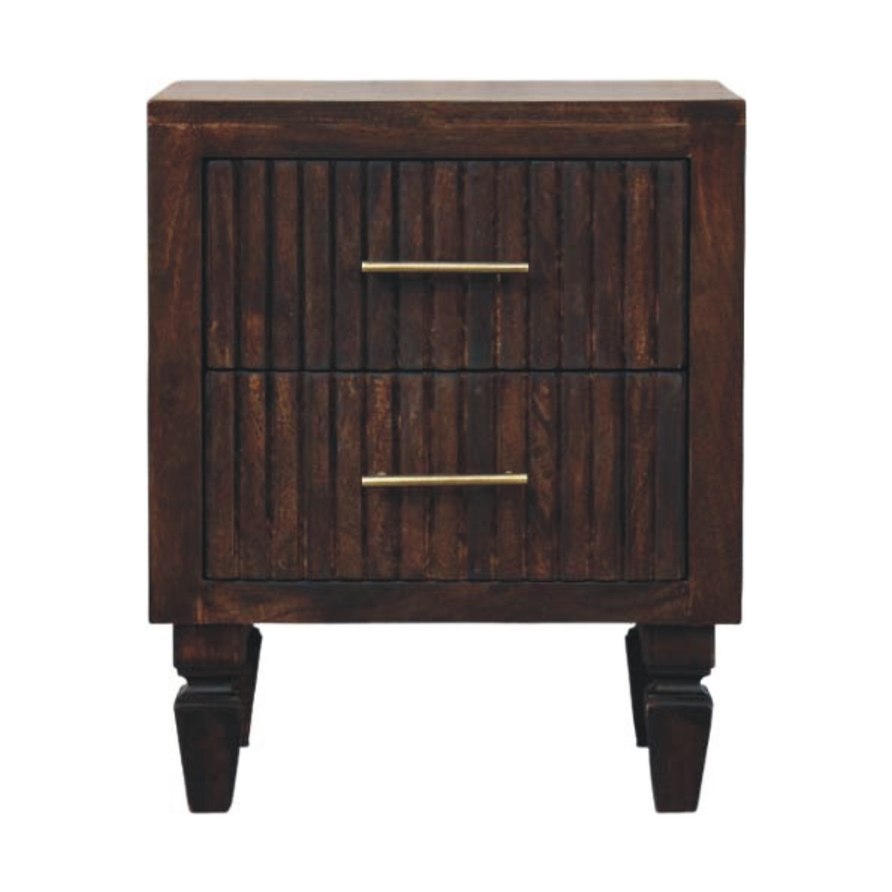 Regal Mocha Grace Bedside Table