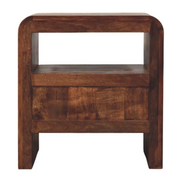 Odense Tiger Oak Bedside Table