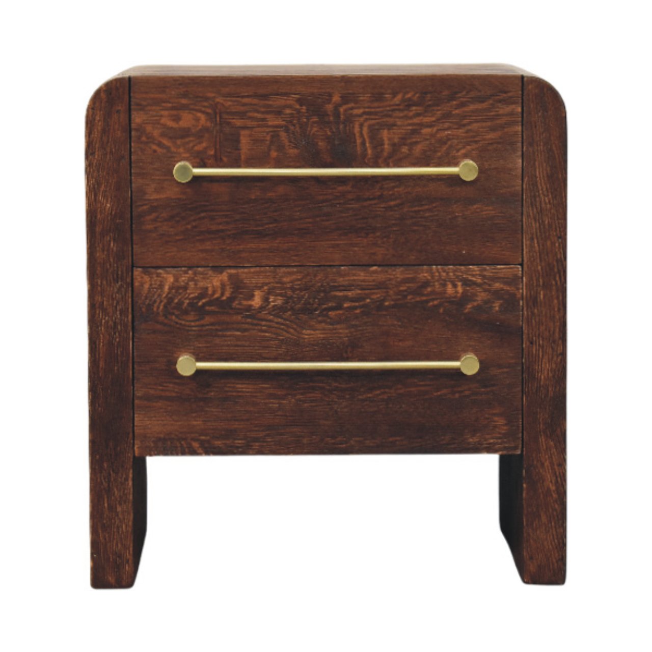 Odense Dark Oak Bedside Table