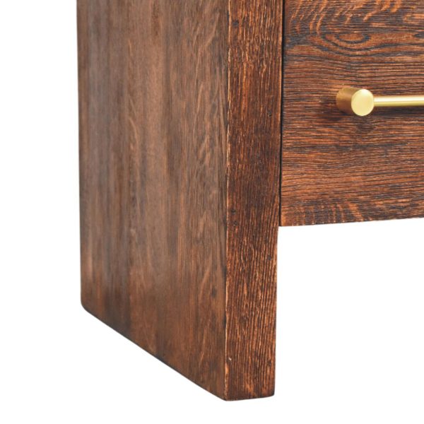 Odense Dark Oak Bedside Table