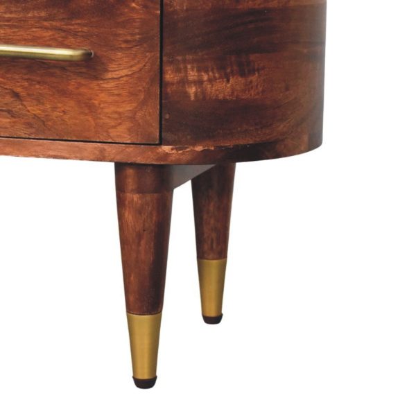 Mocha Open-Slot TV Unit