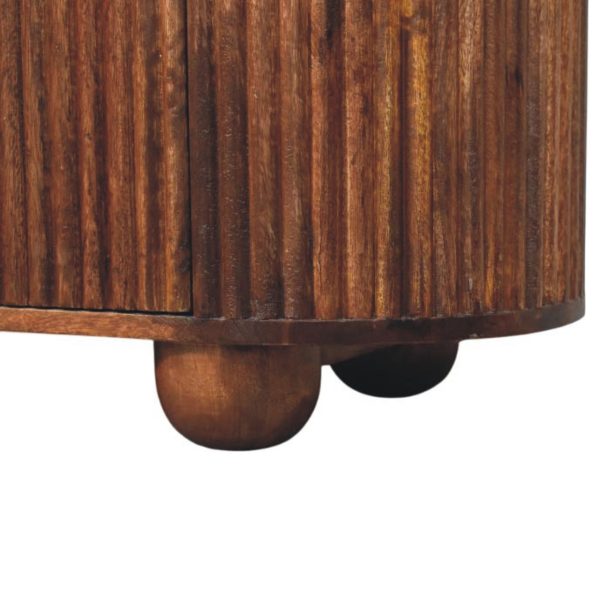 Fluted Almond Grande Chest