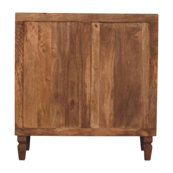Lavore Golden Oak Carved Grande Chest