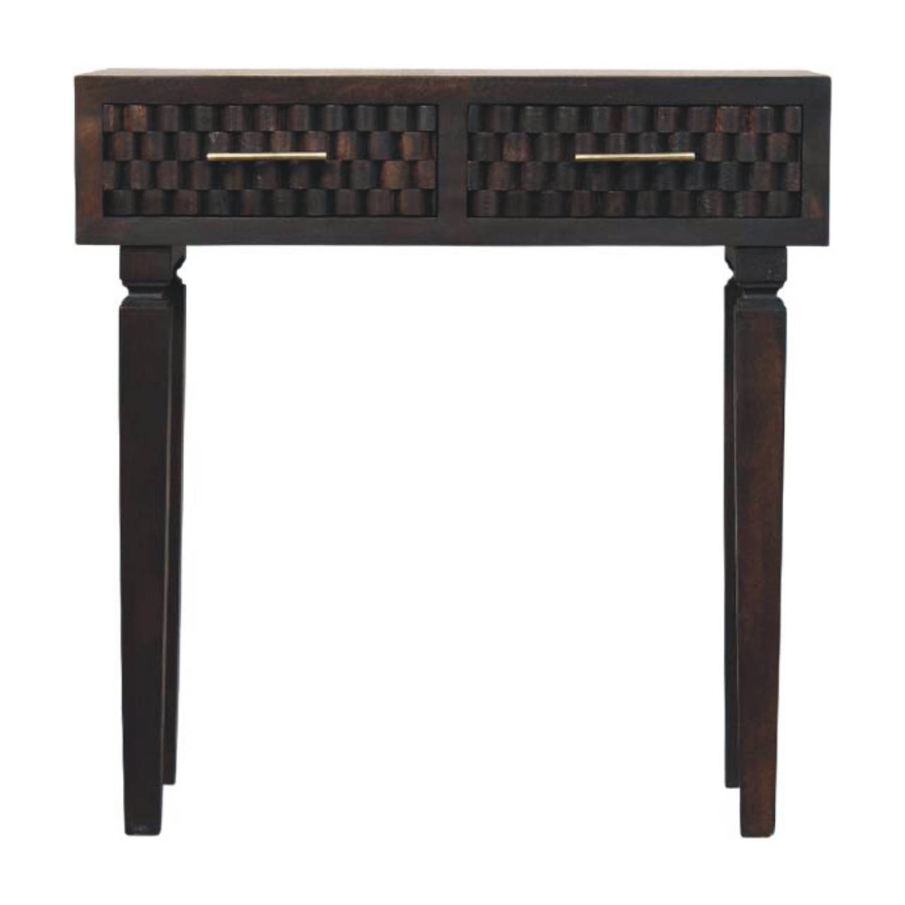 IN4106-1 Lavore Mocha Carved Console